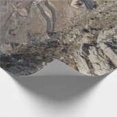 美しい山の風景。 ラッピングペーパー (角)