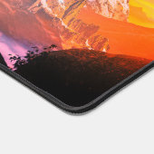 美しい山を見下ろす魔法使い デスクマット (コーナー)