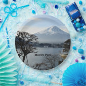 美しい山富士 ペーパープレート (パーティー)