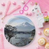 美しい山富士 ペーパープレート (パーティー)