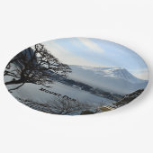 美しい山富士 ペーパープレート (アングル)