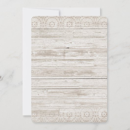 美しい山岳風景の写真 ウェディング セーブザデート (裏面)