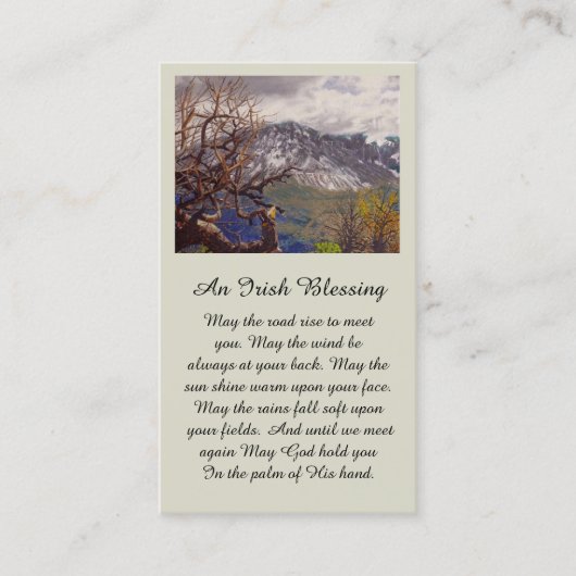 美しい山嵐の縁（ひめ）感謝状 名刺 (正面)