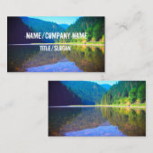 美しい山水写真 名刺 (正面/裏面)