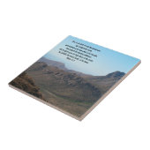 美しい山聖なる書物、経典 タイル (側面)