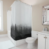 美しい山霧 シャワーカーテン (インサイチュ)