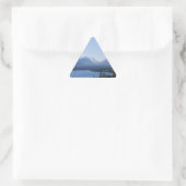 美しい山 三角形シール (バッグ)