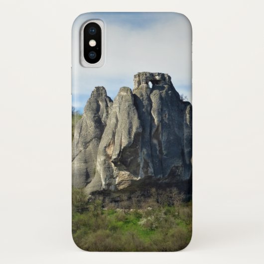 美しい崖の写真 iPhoneケース Case-Mate iPhoneケース (裏面)
