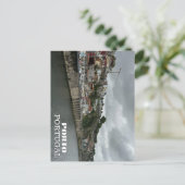 美しい川ポルトポルトガル写真、旅行 シーズンポストカード (スタンド正面)