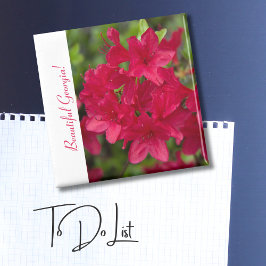 美しい州フラワーグルジア～アザレア マグネット