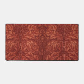 美しい工具付きウエスタンシミュレート革のパターン デスクマット (正面)