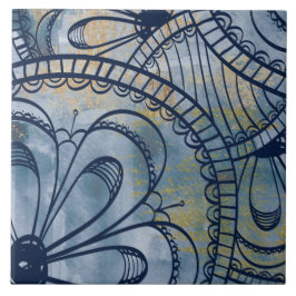 美しい工業アート用青灰色フェイク銅 タイル