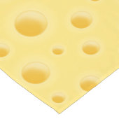 美しい巨大スイスチーズ ショートテーブルランナー (コーナー)