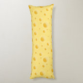 美しい巨大スイスチーズ ボディピロー (裏面 (縦))