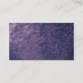 美しい巻積雲 名刺 (裏面)