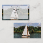 美しい帆の日 名刺 (正面/裏面)