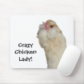 美しい希少なウィートアテンアメラウカナ鶏 マウスパッド (マウス)