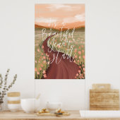 美しい年でフローラの牧草地を始める ポスター (キッチン)