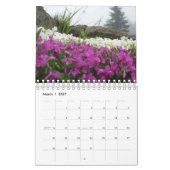 美しい年 カレンダー (3月 2027)