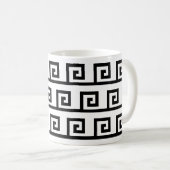 美しい幾何学模様 コーヒーマグカップ (正面右)