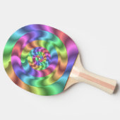 美しい幾何学的なパターン- 卓球ラケット (横)