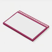 美しい幾何学的デザインヘッダーパターン ポストイット (アングル)