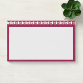 美しい幾何学的デザインヘッダーパターン ポストイット (オフィス)