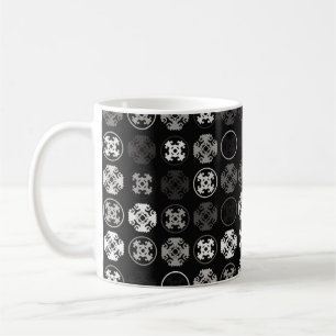 美しい幾何学的パターンデザイン抽象芸術，アート，  コーヒーマグカップ