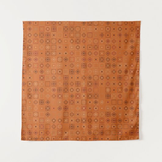 美しい幾何学的パターンデザイン抽象芸術,アート, タペストリー (正面)