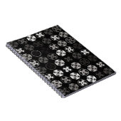 美しい幾何学的パターンデザイン抽象芸術，アート， ノートブック (右側)