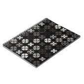 美しい幾何学的パターンデザイン抽象芸術，アート， ノートブック (左側)