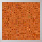 美しい幾何学的パターンデザイン抽象芸術,アート, ポスター (正面)