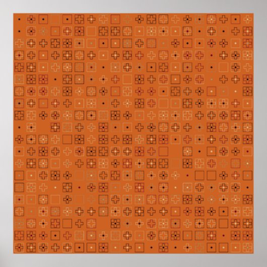 美しい幾何学的パターンデザイン抽象芸術,アート, ポスター (正面)