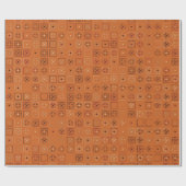 美しい幾何学的パターンデザイン抽象芸術,アート, ラッピングペーパー (フラット)