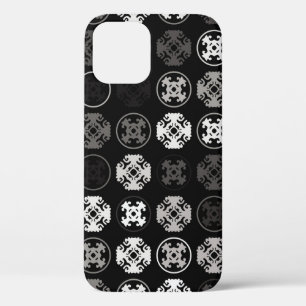 美しい幾何学的パターンデザイン抽象芸術，アート，  iPhone 12ケース