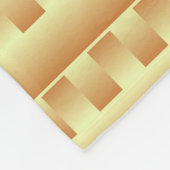 美しい幾何学的パターン フリースブランケット (角)