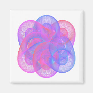 美しい幾何学的姿だ。 マグネット