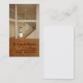 美しい床 名刺 (正面/裏面)