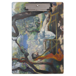 美しい庭で休むジャンヌ地中海のン クリップボード