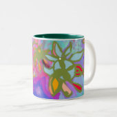 美しい庭のマグの変化 ツートーンマグカップ (正面右)