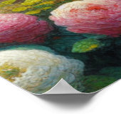 美しい庭の猫 ポスター (角)