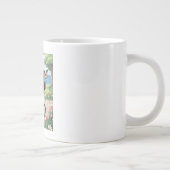 美しい庭をサイクリングする少女 マグ (右)