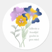 美しい庭を耕せ ラウンドシール (正面)