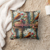 美しい庭園 クッション (ブランケット)