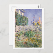 美しい庭絵画の葉書 ポストカード (正面/裏面)