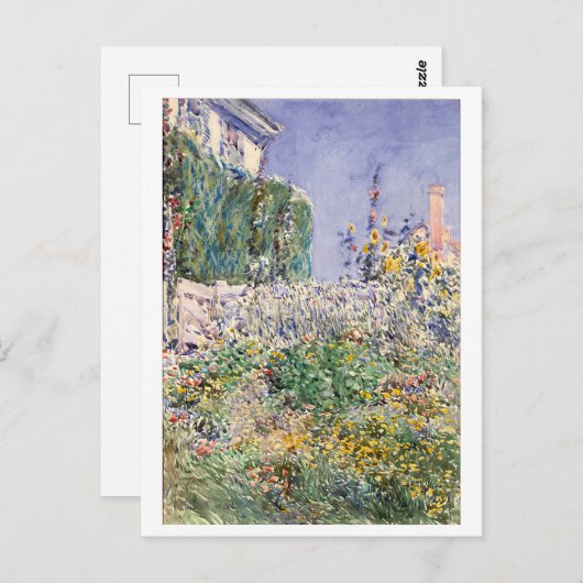 美しい庭絵画の葉書 ポストカード (正面/裏面)