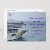 美しい弓カスタムの郵便はがき 案内ポストカード (正面/裏面)