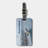 美しい弓カスタム ラゲッジタグ (正面縦)