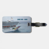 美しい弓カスタム ラゲッジタグ (裏面横)