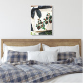 美しい引き伸ばしキャンバス印刷 キャンバスプリント (インサイチュ (寝室))